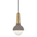 Macy One Light Pendant in Aged Brass (428|H304701AGB)