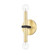Colette Two Light Wall Sconce in Aged Brass (428|H296102AGBBK)