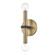 Colette Two Light Wall Sconce in Aged Brass/Black (428|H296102AGBBK)