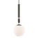 Brielle One Light Pendant in Polished Nickel (428|H289701LPN)