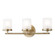 Ryan Three Light Bath and Vanity in Aged Brass (428|H239303AGB)