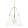 Karin One Light Pendant in Aged Brass (428|H162701XLAGB)