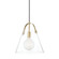 Karin One Light Pendant in Aged Brass (428|H162701LAGB)