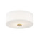 Sophie Two Light Flush Mount in Aged Brass (428|H146502AGB)