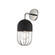 Haley One Light Wall Sconce in Polished Nickel/Black (428|H145101PNBK)