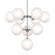 Ashleigh LED Chandelier in Polished Nickel (428|H122810PN)