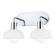Kyla Two Light Bath and Vanity in Polished Chrome (428|H107302PC)