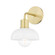 Kyla One Light Bath and Vanity in Aged Brass (428|H107301AGB)