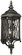 Bexley Manor Six Light Outdoor Wall Mount in Coal W/Gold Highlights (7|9323585)