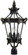 Stratford Hall Four Light Post Mount in Heritage w/Gold Highlights (7|893695)