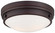 Two Light Flush Mount in Lathan Bronze (7|823167) Two Light Flush Mount in Lathan Bronze (7|823167)