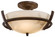 Calavera Three Light Semi Flush Mount in Nutmeg (7|68714)