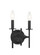 Muncie Two Light Wall Sconce in Coal (7|503266A)