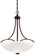 Overland Park Three Light Pendant in Vintage Bronze (7|4964284)