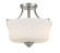 Shyloh Two Light Semi Flush Mount in Brushed Nickel (7|492284)