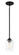 Shyloh One Light Pendant / Semi Flush in Coal (7|492166A)
