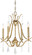 Laurel Estate Four Light Chandelier in Brio Gold (7|4444582)