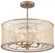 Sara'S Jewel Four Light Semi Flush Mount in Nanti Champaign Silver (7|4434252)