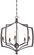 Middletown Five Light Chandelier in Downton Bronze w/Gold Highlights (7|4375579)
