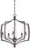 Middletown Five Light Chandelier in Downton Bronze With Gold Highlights (7|4375579)