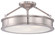 Harbour Point Three Light Semi Flush Mount in Brushed Nickel (7|417784)