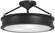 Harbour Point Three Light Semi Flush Mount in Coal (7|417766A)