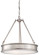 Harbour Point Three Light Pendant in Brushed Nickel (7|417384)