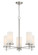 Haisley Five Light Chandelier in Brushed Nickel (7|409584)