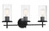 Haisley Three Light Bath Bar in Coal (7|409366A)