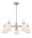 Beckonridge Five Light Chandelier in Brushed Nickel (7|399584)