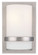 Fieldale Lodge One Light Wall Sconce in Brushed Nickel (7|34284)