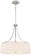 Poleis Three Light Pendant in Brushed Nickel (7|330884)