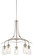 Poleis Five Light Chandelier in Brushed Nickel (7|330584)