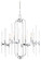 Pillar Four Light Chandelier in Chrome (7|309477)