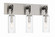 Pullman Junction Three Light Bath in Coal w/Brushed Nickel (7|2893691)