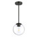 Auresa One Light Mini Pendant in Coal (7|279066A)