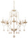 Colonial Charm Five Light Chandelier in White Wash & Sun Dried Clay (7|2665717)