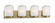 Bishop Crossing Four Light Bath in Soft Brass (7|2454695)