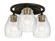 Winsley Three Light Semi Flush Mount in Coal And Stained Brass (7|2438878)
