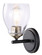 Winsley One Light Wall Lamp in Coal And Stained Brass (7|2431878)
