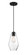 Clarity One Light Pendant in Coal (7|233866A)