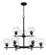 Camrin Nine Light Chandelier in Coal (7|217966A)