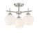Camrin Three Light Semi Flush / Chandelier in Coal (7|217284)