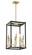 UNION ESTATES Eight Light Pendant in Coal And Soft Brass (7|2119726)
