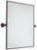 Pivoting Mirrors Mirror in Dark Brushed Bronze (7|1441267)