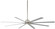 Xtreme H2O 84''Outdoor Ceiling Fan in Brushed Nickel Wet (15|F89684BNW)