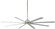 Xtreme H2O 84'' 84''Outdoor Ceiling Fan in Brushed Nickel Wet (15|F89684BNW)