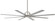 Xtreme H2O 65'' 65'' Ceiling Fan in Brushed Nickel Wet (15|F89665BNW)