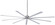 Xtreme 96''Ceiling Fan in Brushed Nickel (15|F88796BN)