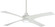 Swept 56''Ceiling Fan in Flat White (15|F543LWHF)